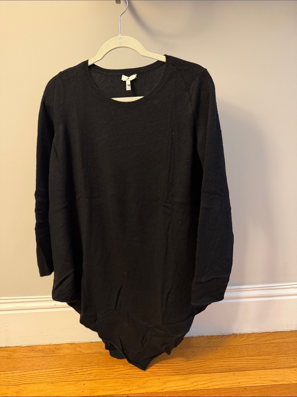Black Long Sleeve Pullover Sweater